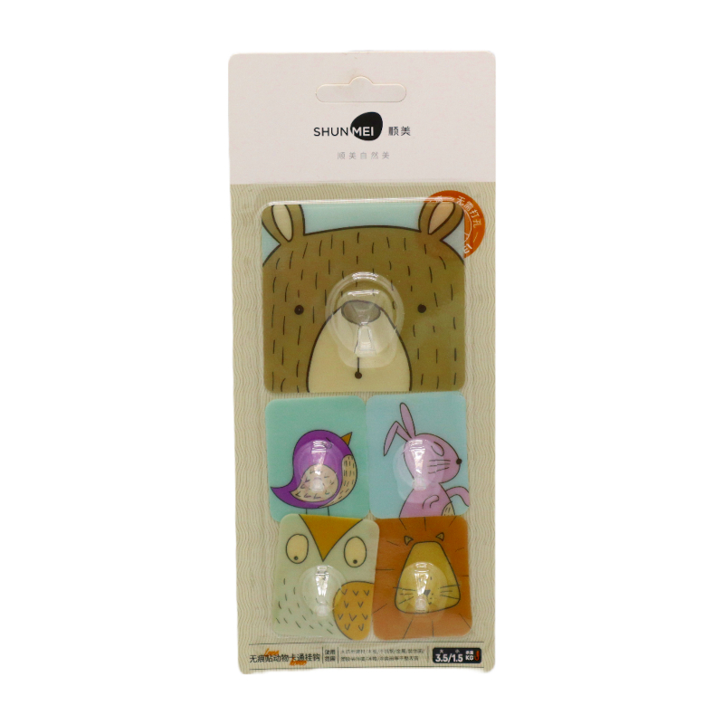 3.5kg(B)/1.5kg(S)Removeable Adhesive Hook (SM1504)