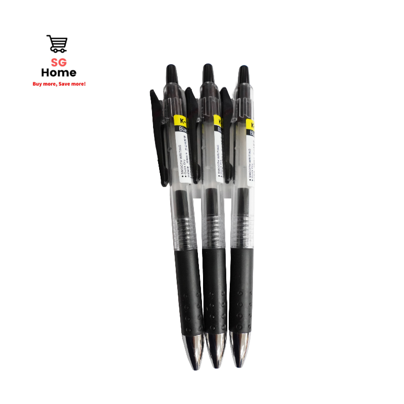 3s Black Gel Pen (K-12) 黑色中性笔