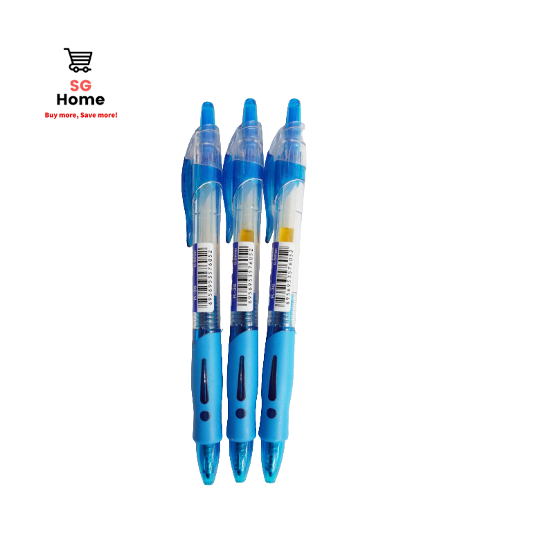 3s Black/Blue Gel Pen (K-36) 黑色中性笔
