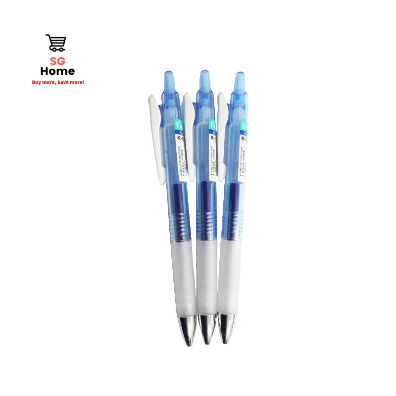 3s Blue Gel Ball Pen (K-08) 蓝色中性笔