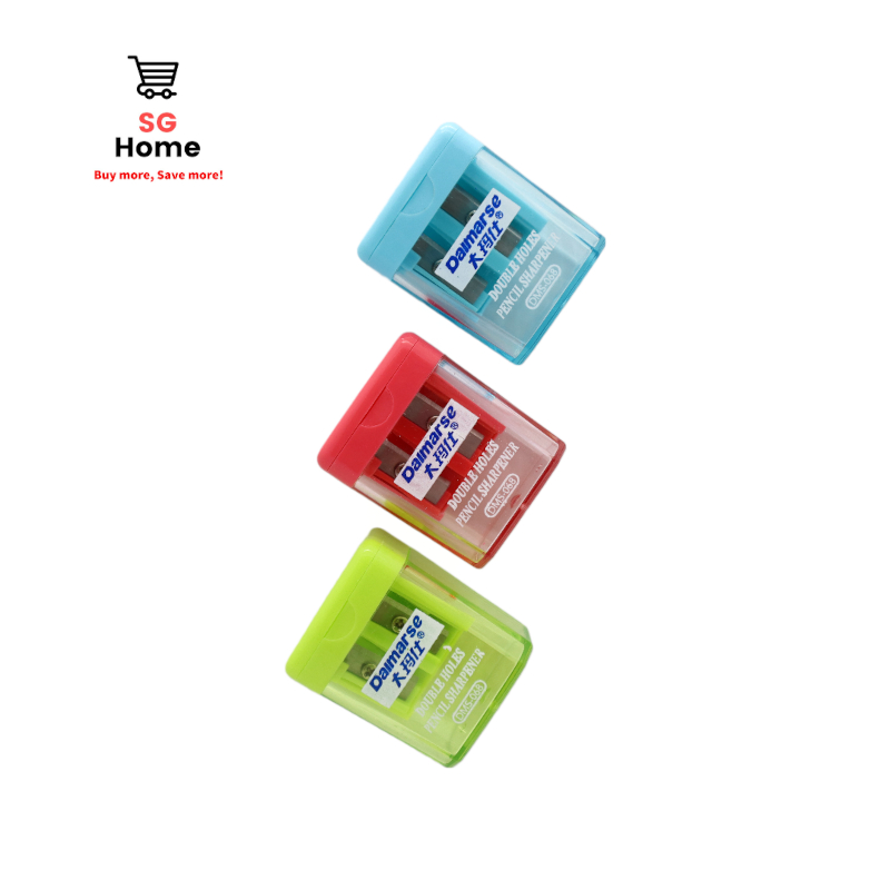 3s Double Hole Pencil Sharpener (DMS-068) 笔刨