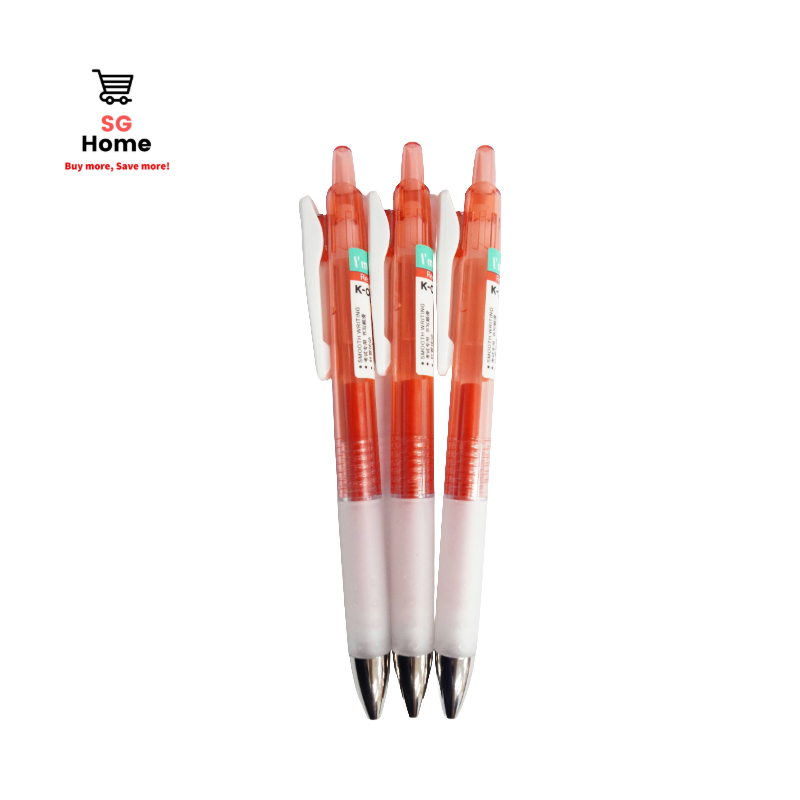 3s Red Gel Ball Pen (K-08) 红色中性笔