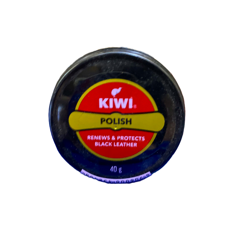 40g Kiwi Shoe Polish Black