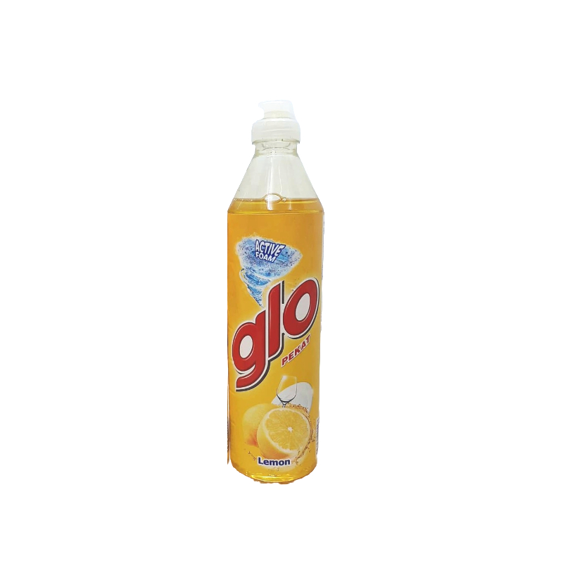 450ml Glo Dishwashing Power Clean - Lemon (1109009)