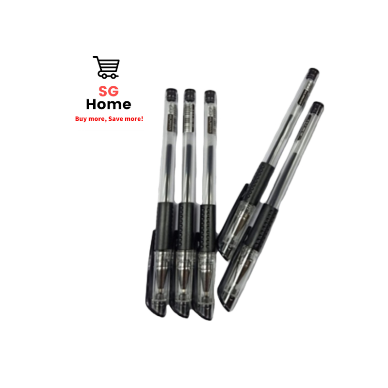 5Pcs Black Ball Pen (Q7) 中性笔