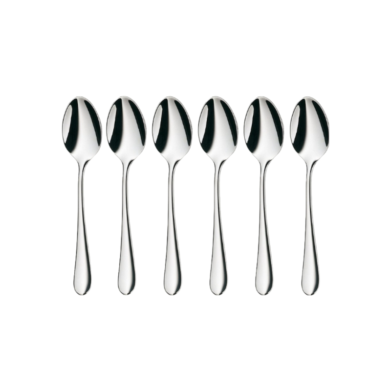 6Pcs Metal Spoon (338-1) (B) 匙