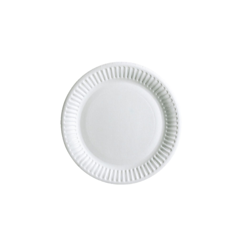 9" White Paper Plate (N008715-2)