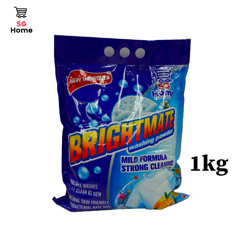 1kg Brightmate Soap Laundry Powder