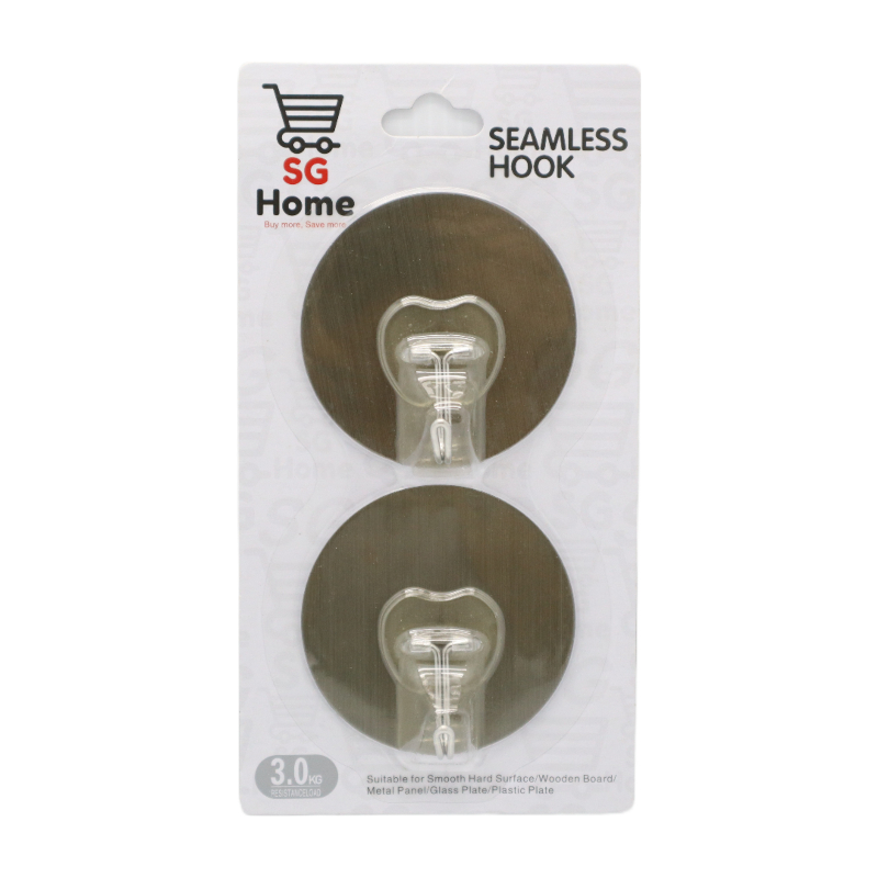 SG 3.0Kg Round Seamless Hook-Silver (SG-B778Y)
