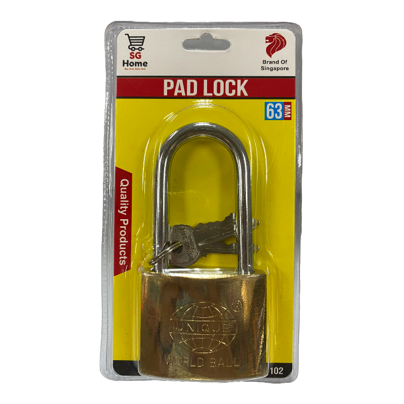 SG BRL-A-63mm Long Pad Lock (SG-68102)