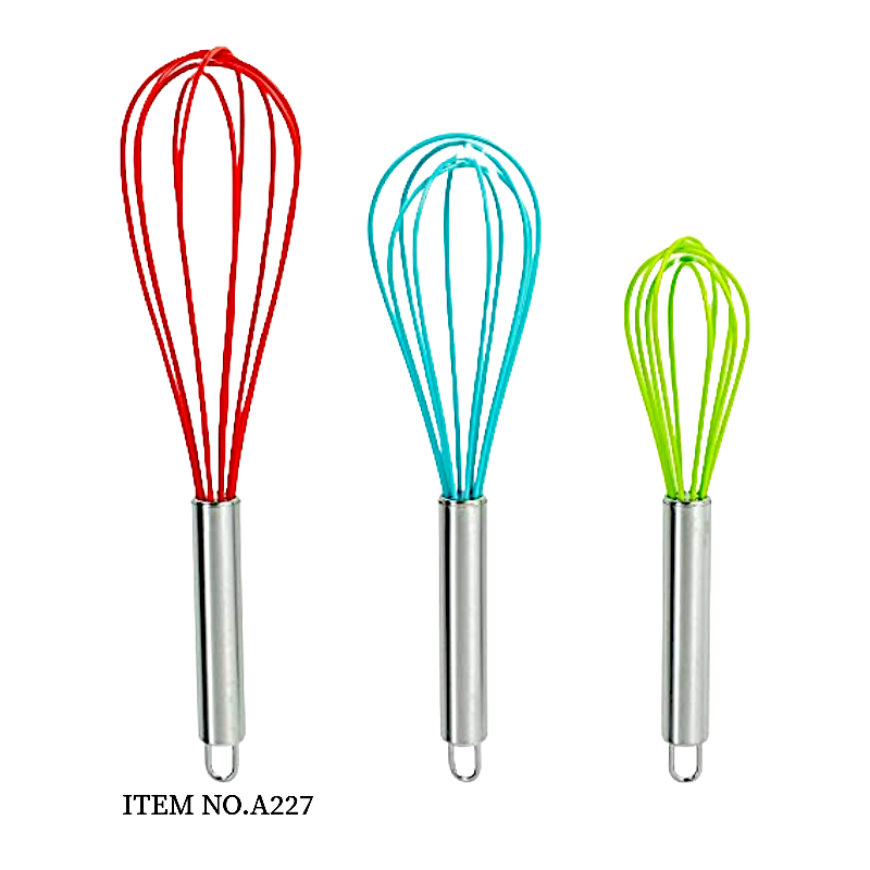 Stainless Steel Egg Beater-Mix Color (A227)