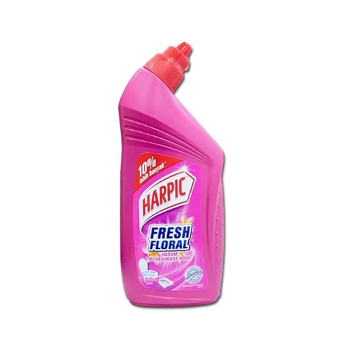 [HH03261] 495ml Harpic Toilet Cleaner - Fresh Floral (Pink)