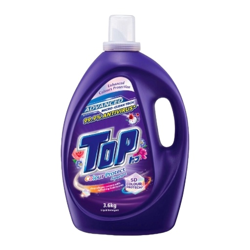 [68832] 4kg Top Liquid Detergent Colour Protect - Purple