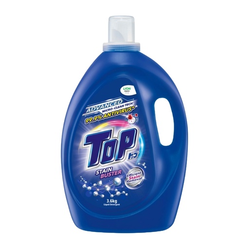 [68636] 4kg Top Liquid Detergent Stain Buster - Blue