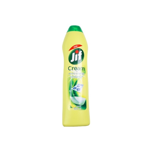 [71030] 500ml Jif Cream - Lemon w/ Micro Crystals