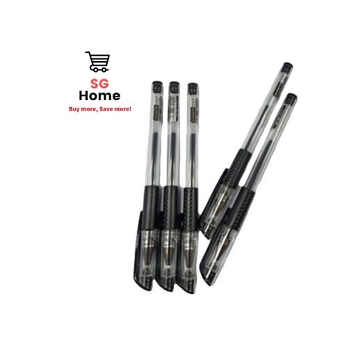 [ST01206] 5Pcs Black Ball Pen (Q7) 中性笔