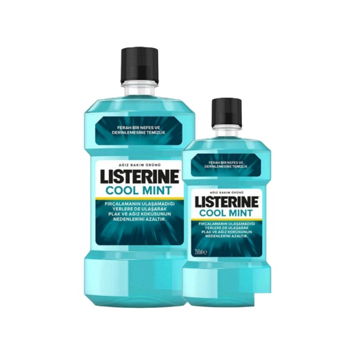 [43178] 750ml+250ml Listerine Mouthwash - Cool Mint (T-225)