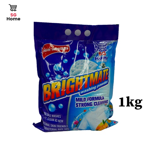 [HH05611] 1kg Brightmate Soap Laundry Powder