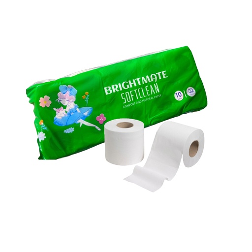 [HH05752] Brightmate Toilet Paper 10rolls/Pkts