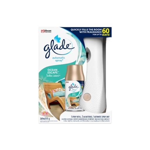 [HH03034] Glade Matic Device Cream Promo - Ocean Escape