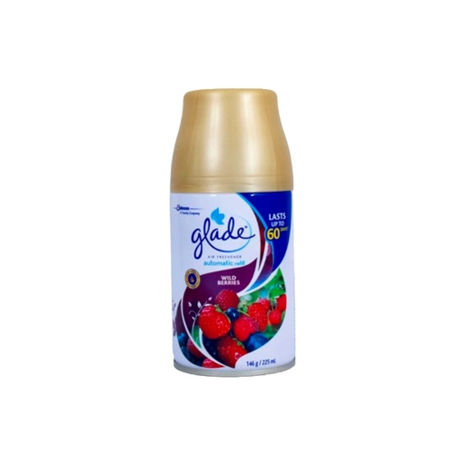 [HH03040] Glade Matic Spray Ref - Wild Berries 146g/225ml