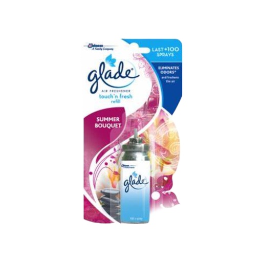 [HH03411] Glade Touch N Fresh Bedroom Refill - Summer Boquet 9g