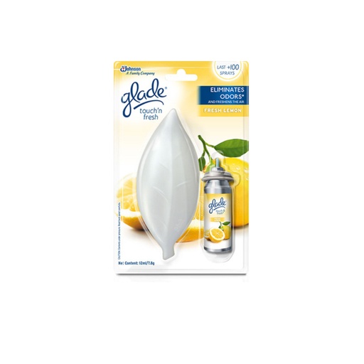 [HH03031] Glade Touch N Fresh Toilet Set - Lemon