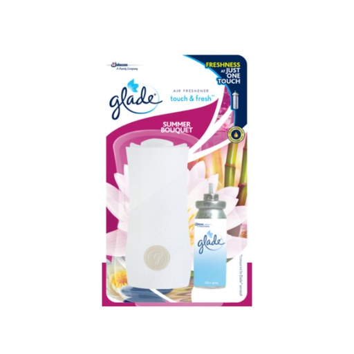 [71366] Glade Touch N Fresh Toilet Set - Summer Bouquet