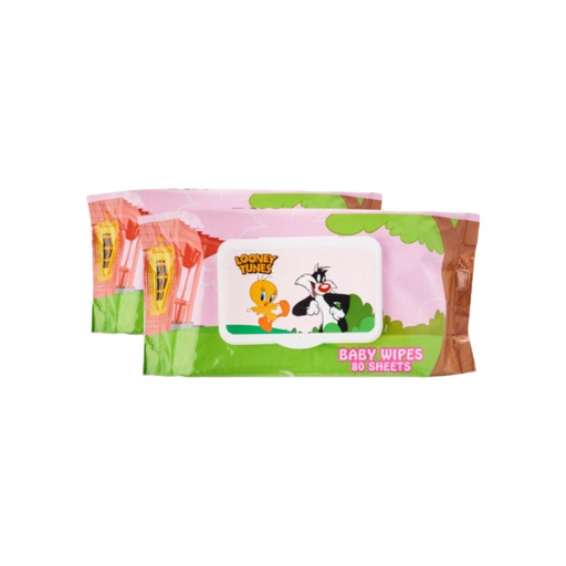 [69201] Looney Tunes Baby Wipes 80s (N20190)