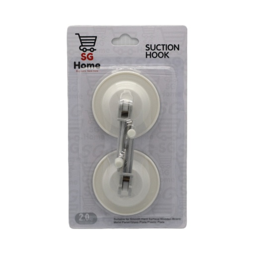 [HH03902] SG 2.0kg 2Pcs Suction Hook (SG-B622BF)