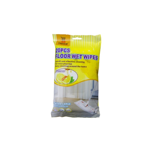 [HH03106] SG 20Pcs Lemon Floor Wipes 柠檬地板湿巾