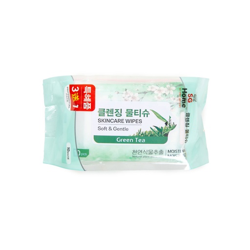 [HH00007] SG 3+1 Skin Care Facial Wipes (Green Tea) 绿茶味湿巾