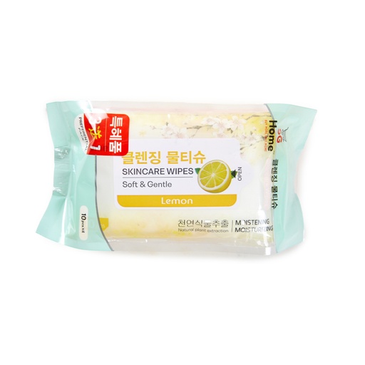 [HH00006] SG 3+1 Skin Care Facial Wipes (Lemon) 柠檬味湿巾