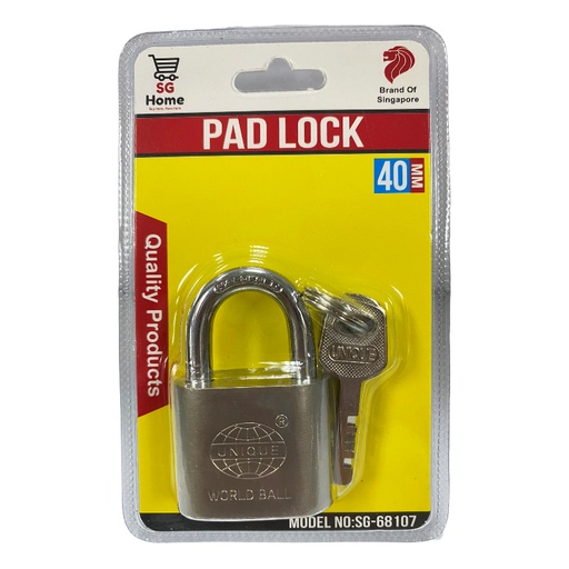 [HW05529] SG AS-40mm Pad Lock (SG-68107)