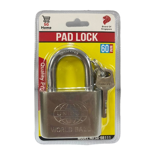 [HW05533] SG AS-60mm Pad Lock (SG-68111)