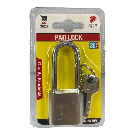 [HW05528] SG ASL-30mm Long Pad Lock (SG-68106)