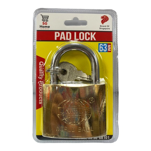 [HW05523] SG BR-A-63mm Pad Lock (SG-68101)