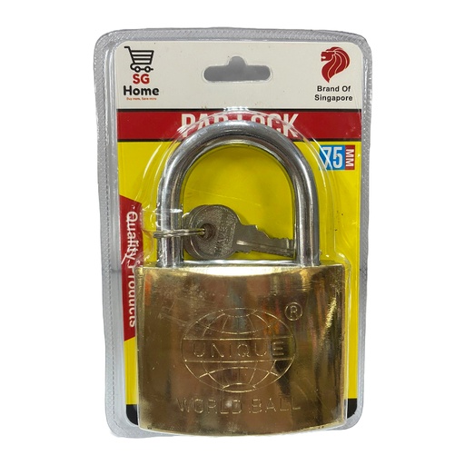 [HW05525] SG BR-A-75mm Pad Lock (SG-68103)