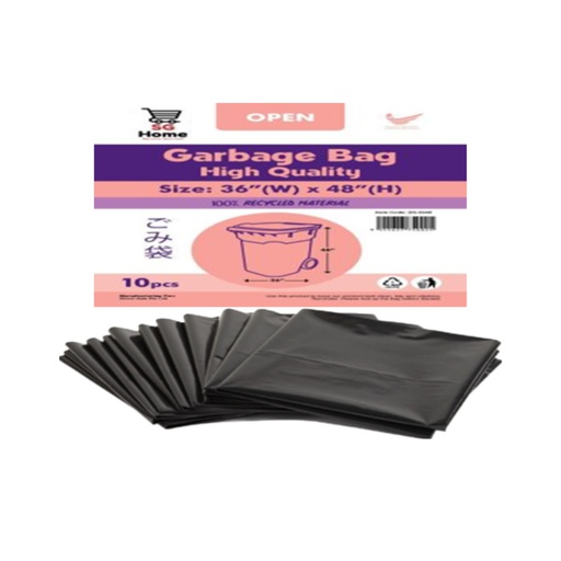 [HH03169] SG Home 10Pcs Garbage Bag 36"x48" 垃圾袋