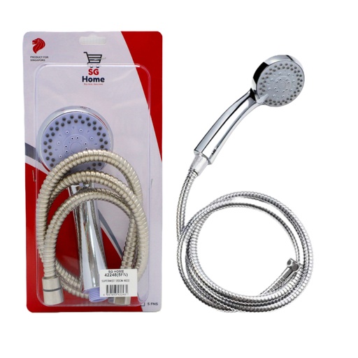 [HH04823] SG Home 5FN Super mist Shower Set W 120cm Hose (42248)