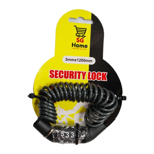 [HW05282] SG Bicycle No. Lock 3mmx1200mm