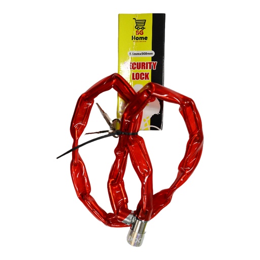 [HW05280] SG Plastic Chain Bicycle Key Lock (SG-2109-2)布链条锁