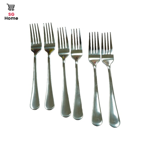 [KW05491] Stainless Steel Dinner Fork 6s (170102)