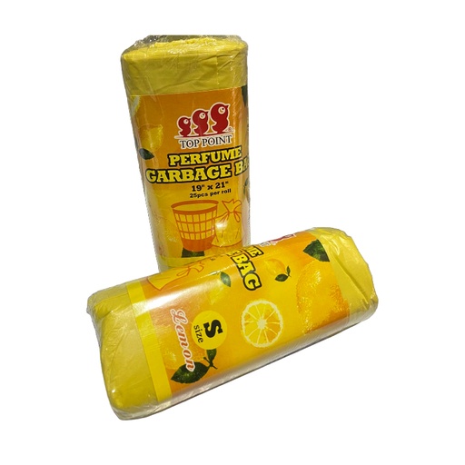 [HH05149] Perfume Garbage Bag 19"x21" 25s - Lemon (TLM-1921R)