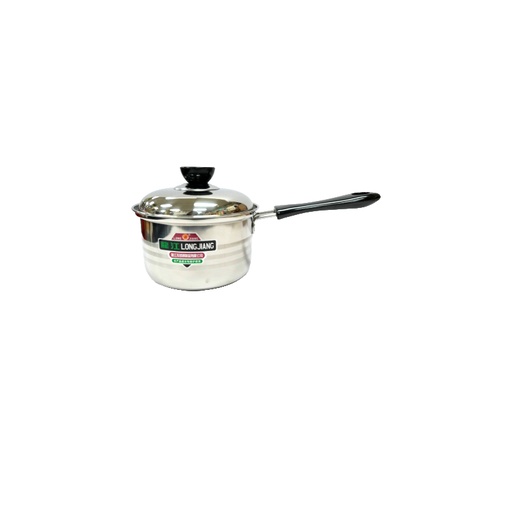 [KW05968] Single Bottom Silver Pot - 14cm