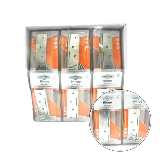 [HW05944] Hinge - 1 SET 4.0" (88x53mm) (S043-5)