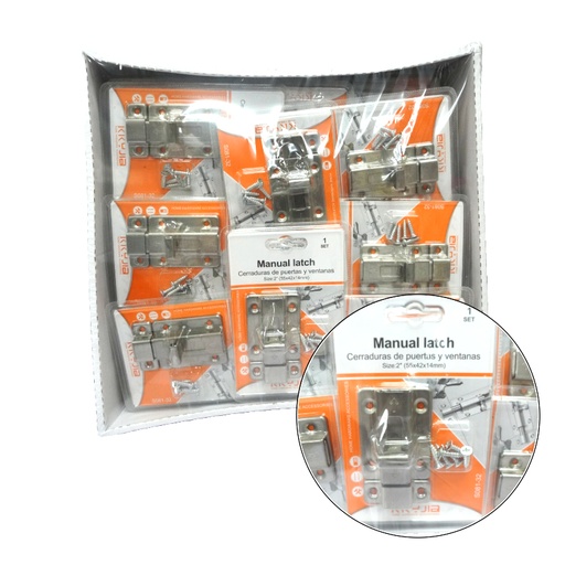 [HW05999] Manual Latch 2"(55x42x14mm) (S081-32)